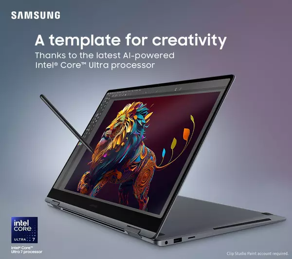 Samsung Galaxy Book4 Pro 360 16" 2 in 1 Laptop